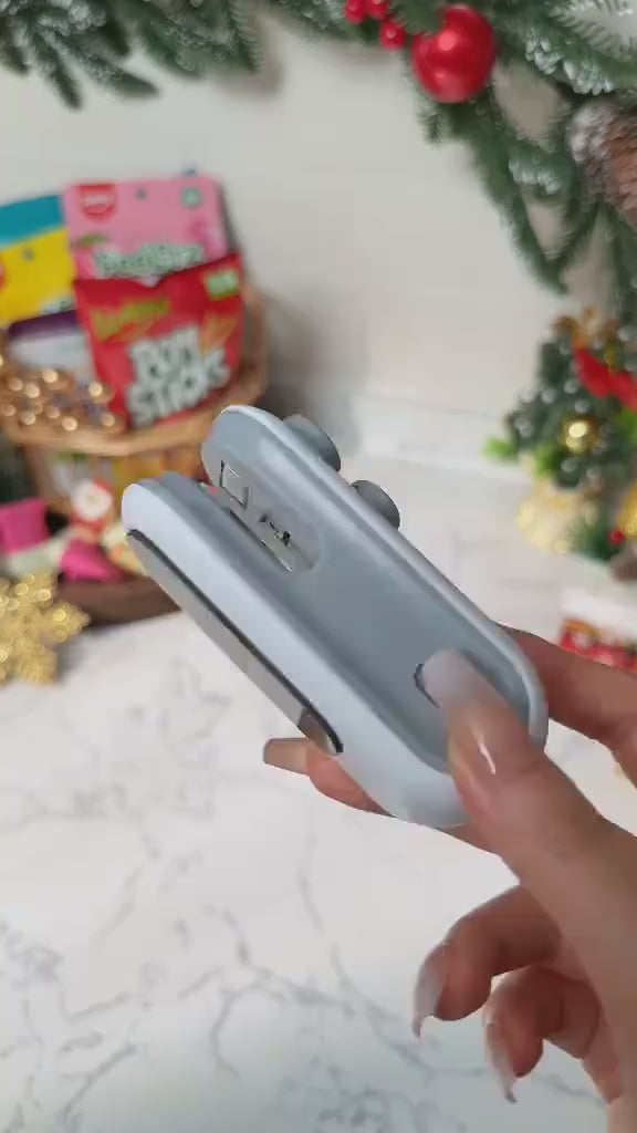 PratikHome 2'si 1 Arada Şarjlı Mini Poşet Kapatıcı